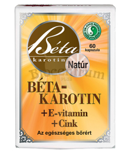 Dr. Chen Beta karotén + Vitamín E + Zinok 60ks