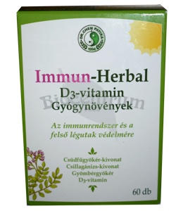 Dr. Chen Immun-Herbal - D3 vitamín a liečivé rastliny 60ks