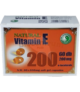 Dr. Chen Prírodný vitamín E kapsule 200mg (60 ks)