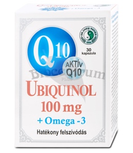 Dr. Chen Q10 Ubiquinol 100mg + Omega 3 – aktívny Q10- účinnejšie vstrebávanie 30ks
