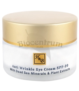 H&B Očný krém proti vráskam SPF-20 50ml