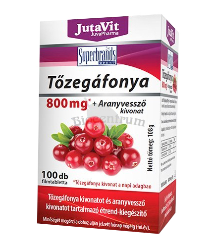 JutaVit Brusnice 800mg + zlatobyľ 100ks