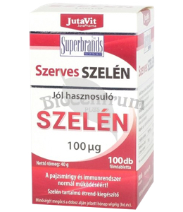 JutaVit Organický Selén 100ug (100 tabliet)
